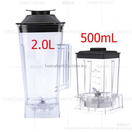 Sokany/Silver Crest Kenwood 2.0L Heavy Duty Blender Jug 500ml Dry Mill Grains Grinding Container jug jar Dry Grinder Blades 