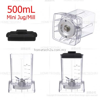 Sokany/Silver Crest Kenwood 2.0L Heavy Duty Blender Jug 500ml Dry Mill Grains Grinding Container jug jar Dry Grinder Blades 