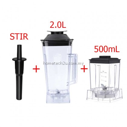 Sokany/Silver Crest Kenwood 2.0L Heavy Duty Blender Jug 500ml Dry Mill Grains Grinding Container jug jar Dry Grinder Blades 