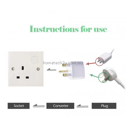 Universal 13A 3 Pin Plug Adaptor 2 Pin US EU CHINA Multi Pin To Malaysia 3 Pin UK Adapter