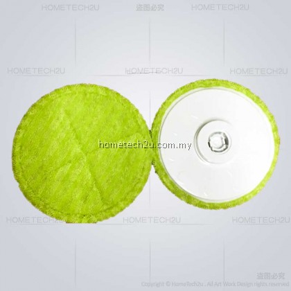 Microfibre Mop Cordless Handheld Toilet Brush Head Only