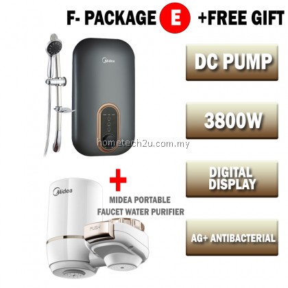 Midea Water Heater Home Shower Pump /Non-Pump Rain Shower 3800W MWH-38EU3-RS-GR MWH-38V MWH-38Q MWH-38P3