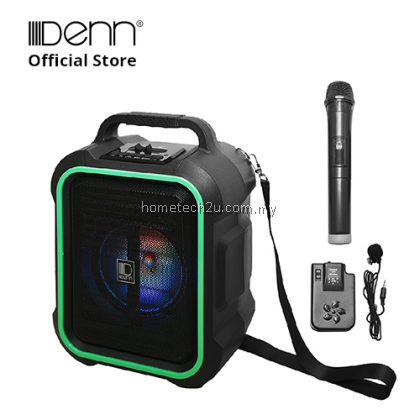 Denn Portable PA Amplifier SE-535REC AC/DC Portable PA Voice Record System (1 Handheld + 1 Clip) Denn Portable PA Amplifier SE-535REC AC/DC Portable PA Voice Record System (1 Handheld + 1 Clip)
