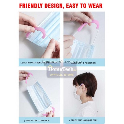 Soft Silicone Face Mask Ear Hook Relief Ear Pain Earloop Mask Ear Protection Grips Extension Soft Silicone Face Mask Ear Hook Relief Ear Pain Earloop Mask Ear Protection Grips Extension