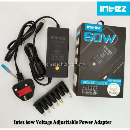 Intez Universal Power Adapter 30w-60w Voltage Adjustable Multi Ac To Dc Power Adapter 12v To 24v For Electronic, Monitor, Pos, Led TV Devices Intez Universal Power Adapter 30w-60w Voltage Adjustable Multi Ac To Dc Power Adapter 12v To 24v For Electronic, Monitor, Pos, Led TV Devices