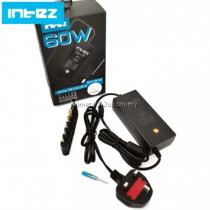Intez Universal Power Adapter 30w-60w Voltage Adjustable Multi Ac To Dc Power Adapter 12v To 24v For Electronic, Monitor, Pos, Led TV Devices Intez Universal Power Adapter 30w-60w Voltage Adjustable Multi Ac To Dc Power Adapter 12v To 24v For Electronic, Monitor, Pos, Led TV Devices