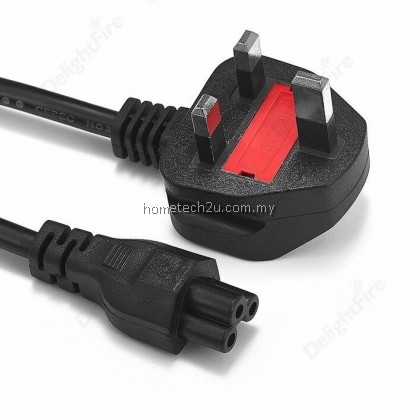 Power Cord Cable Wire 3 PIN 1.5M 500W 3000W UK 2 Figure 8 13A Fuse AC Cord Desktop PC LCD Monitor Laptop Printer Cooker