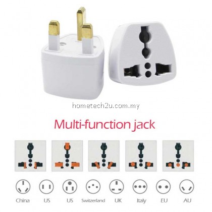 MULTI 3 Way Adapter 13A Multi Universal Socket Adaptor Travel Extension Plug Multi Adapters Socket Charger万能插头