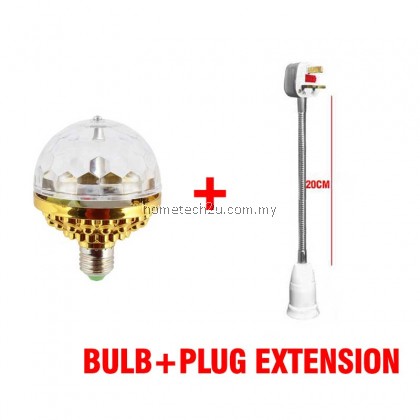 Lampu Disco Light Stage Party LED DJ Ball Indoor Сolored Dance Bulb Lamp Stage Lighting 6W Rotation Stage Laser Light