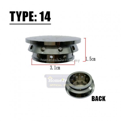 Gas Stove Burner Small Cap Burner Head Tungku Dapur Gas Glass Hob Burner Ring Spare Parts 小火盖