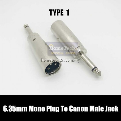 XLR Canon Plug Female Head Microphone Plugs Socket to 6.35mm Male 3.5mm Stereo Jack Plug Canon Audio Converter Adapter XLR Canon Plug Female Head Microphone Plugs Socket to 6.35mm Male 3.5mm Stereo Jack Plug Canon Audio Converter Adapter