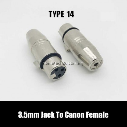 XLR Canon Plug Female Head Microphone Plugs Socket to 6.35mm Male 3.5mm Stereo Jack Plug Canon Audio Converter Adapter XLR Canon Plug Female Head Microphone Plugs Socket to 6.35mm Male 3.5mm Stereo Jack Plug Canon Audio Converter Adapter