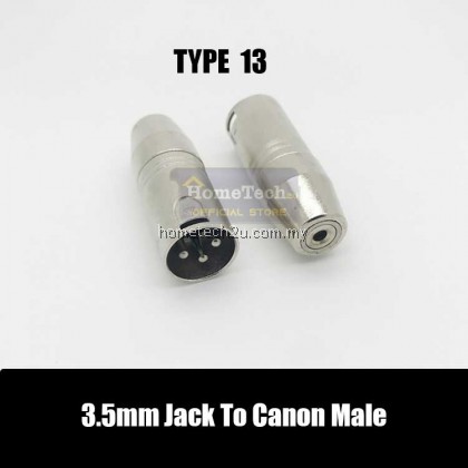 XLR Canon Plug Female Head Microphone Plugs Socket to 6.35mm Male 3.5mm Stereo Jack Plug Canon Audio Converter Adapter XLR Canon Plug Female Head Microphone Plugs Socket to 6.35mm Male 3.5mm Stereo Jack Plug Canon Audio Converter Adapter