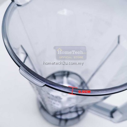 Homelux Blender Jug Replacement For HCB-1100 2.3L Blender Jug Jar