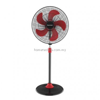 iSONIC 18 Inch ABS Industrial Stand Fan 5 Blades Commercial Stand Fan Kipas Berdiri ISF-1800