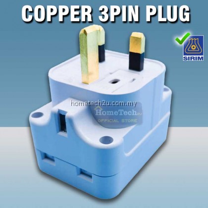 Sunstar 3 Way Adapter 13A Extension Plug 3 Socket 1 to 3 Extension Socket Plak Kepala 3 Sirim Approved 