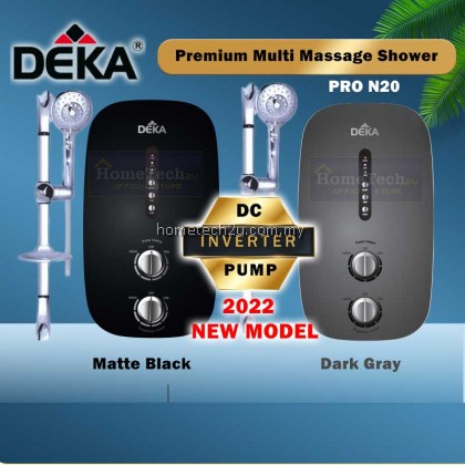 Deka Designer Water Heater with DC Inveter Pump Home Shower Pro N20 Pro N5