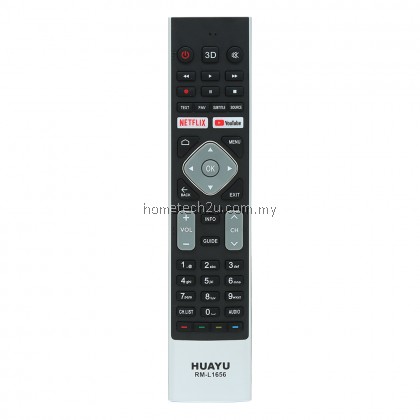 HUAYU HAIER SMART ANDROID TV REMOTE CONTROL RM-L1656 HUAYU HAIER SMART ANDROID TV REMOTE CONTROL RM-L1656