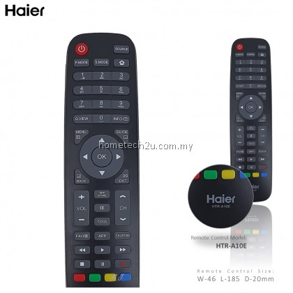 Haier Original Smart Led Flat Panel Tv Remote Control for replacement HTR-A10E Haier Original Smart Led Flat Panel Tv Remote Control for replacement HTR-A10E