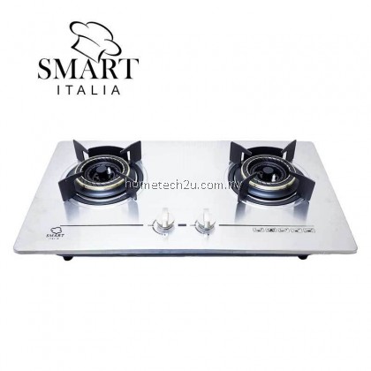 Smart Stainless Steel Built-in Hob Gas Stove Dapur Tanam 4.5KW 130mm Burner HSH-98 MGH-S633M HB802S2 Smart Stainless Steel Built-in Hob Gas Stove Dapur Tanam 4.5KW 130mm Burner HSH-98 MGH-S633M HB802S2