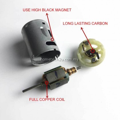 1.5V-24V Model R380 DC Motor 6V 11500rpm 1.08A DIY Model Making Parts Toys Handmade Accessories Aircraft Car