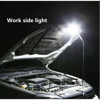 Mini Torch LED Rechargeable Flashlight Portable USB Charging Flashlight High Power Bank Camping Waterproof Long Range