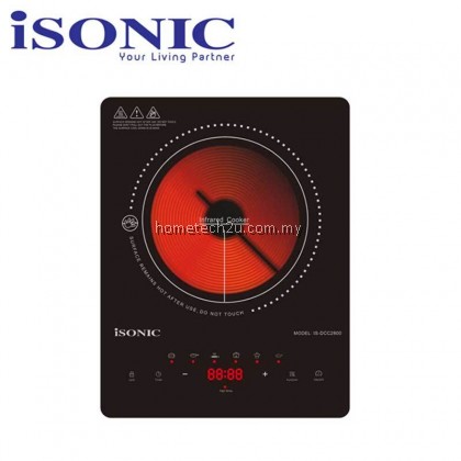 ISONIC CERAMIC COOKER INFRARED COOKER INDUCTION COOKER IS-DCC2800