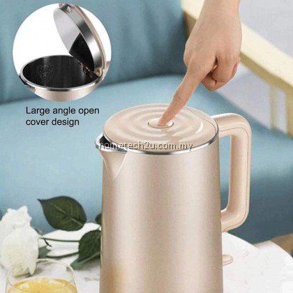 iSONIC Stainless Steel Electric Kettle 1.7L Cool Touch Double Wall Dry Protection IJK-C2018 iSONIC Stainless Steel Electric Kettle 1.7L Cool Touch Double Wall Dry Protection IJK-C2018