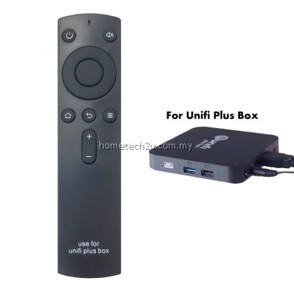 Unifi Plus Box Compatible Remote Control Black HP40A3 myunifi playtv TM TV