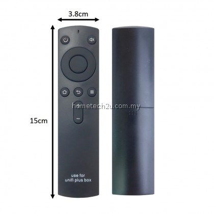 Unifi Plus Box Compatible Remote Control Black HP40A3 myunifi playtv TM TV