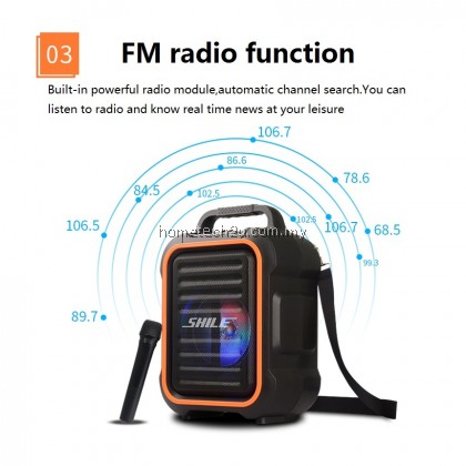 HARPMAN Portable Speaker 6.5 inch wireless 15W Speaker Box PA System With Handheld Wireless Mic Bluetooth USB HARPMAN Portable Speaker 6.5 inch wireless 15W Speaker Box PA System With Handheld Wireless Mic Bluetooth USB