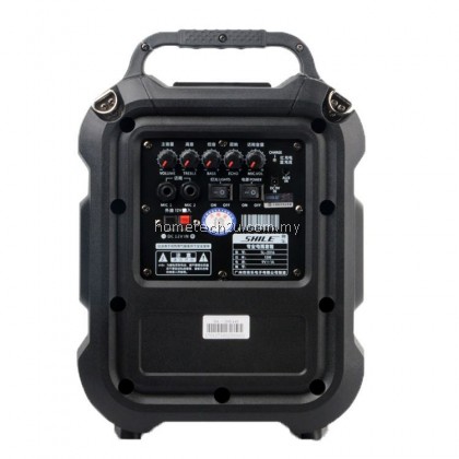 HARPMAN Portable Speaker 6.5 inch wireless 15W Speaker Box PA System With Handheld Wireless Mic Bluetooth USB HARPMAN Portable Speaker 6.5 inch wireless 15W Speaker Box PA System With Handheld Wireless Mic Bluetooth USB