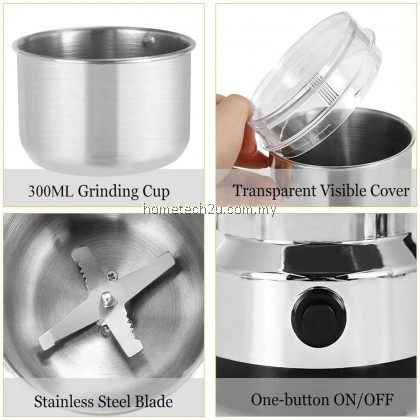 Blender Kering Stainless Steel Electric Coffee Bean Mixer Nut Cereal Rice Grinder Blender Drymill Blender 磨粉机 Blender Kering Stainless Steel Electric Coffee Bean Mixer Nut Cereal Rice Grinder Blender Drymill Blender 磨粉机