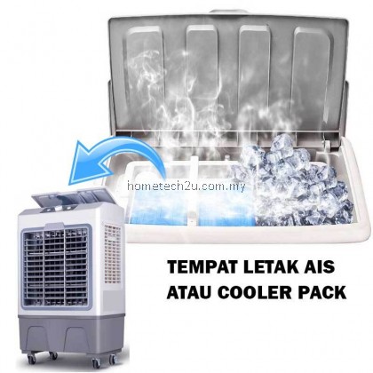 TIKKA Evaporative Portable Air Cooler 35L Cooling Fan Big Heavy Duty AC-3500 150w