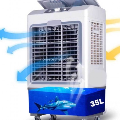 TIKKA Evaporative Portable Air Cooler 35L Cooling Fan Big Heavy Duty AC-3500 150w