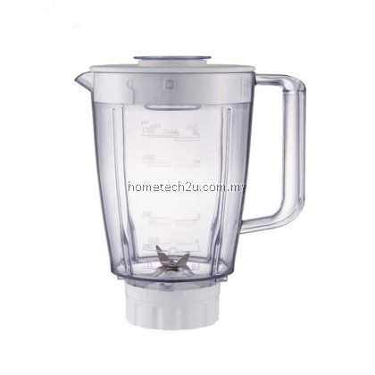 Philips Electrolux Blender Jug & Dry Mill 1.25L Balang Blender Philips for HR2100 HR2102 Elba EBG-F1534