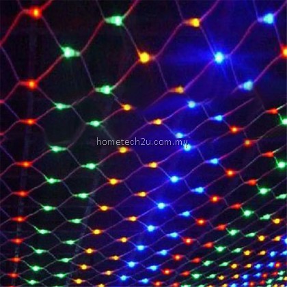 LED Net Mesh String Lights Outdoor Christmas Net Lights Waterproof Hanging Tree Garland Fairy String Light Party Garden