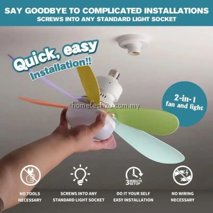 Ceiling Fans With Remote Control and 40W Light LED Lamp Fan E27 Converter Base Smart Silent Ceiling Fans For Bedroom Ceiling Fans With Remote Control and 40W Light LED Lamp Fan E27 Converter Base Smart Silent Ceiling Fans For Bedroom