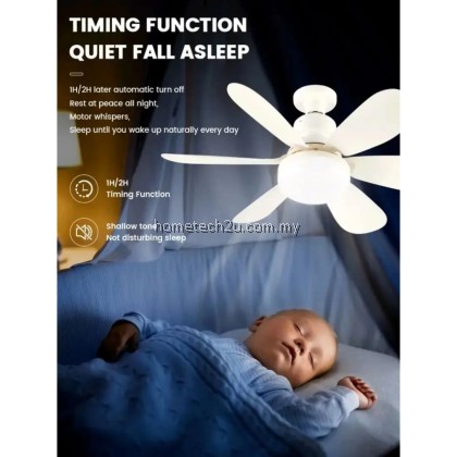 Ceiling Fans With Remote Control and 40W Light LED Lamp Fan E27 Converter Base Smart Silent Ceiling Fans For Bedroom Ceiling Fans With Remote Control and 40W Light LED Lamp Fan E27 Converter Base Smart Silent Ceiling Fans For Bedroom