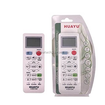 Sharp Aircond Remote Contro Replacement Huayu K-SH1336 For CRMC-A901CRMC-A851 CRMC-A998JBEZ AH-AP9SMD/SED AH-A9UCD Sharp Aircond Remote Contro Replacement Huayu K-SH1336 For CRMC-A901CRMC-A851 CRMC-A998JBEZ AH-AP9SMD/SED AH-A9UCD