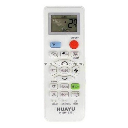 Sharp Aircond Remote Contro Replacement Huayu K-SH1336 For CRMC-A901CRMC-A851 CRMC-A998JBEZ AH-AP9SMD/SED AH-A9UCD Sharp Aircond Remote Contro Replacement Huayu K-SH1336 For CRMC-A901CRMC-A851 CRMC-A998JBEZ AH-AP9SMD/SED AH-A9UCD