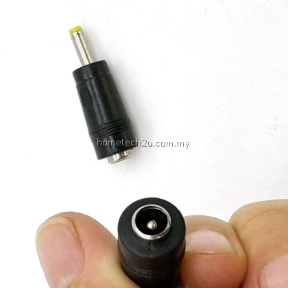 DC Power Adapter 5.5mm x 2.1mm Female Jack to 4.0mm x 1.7mm Male Plug Socket Outlet for Laptop Interface Cable Connector