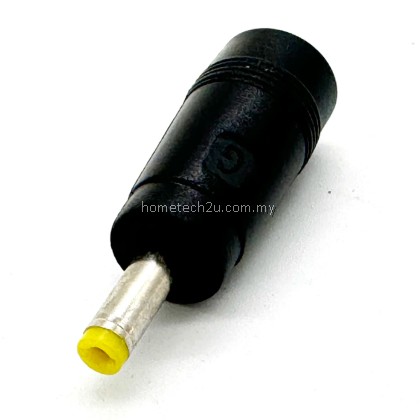 DC Power Adapter 5.5mm x 2.1mm Female Jack to 4.0mm x 1.7mm Male Plug Socket Outlet for Laptop Interface Cable Connector