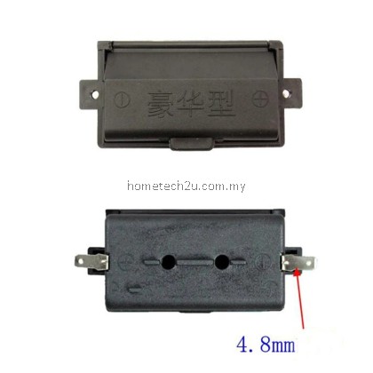 Glass Hob Gas Stove Battery Box D Size Igniter Battery Holder Replacement Part for Gas Cooker and Gas Range Repair