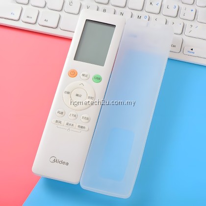 Midea Air Conditioner Remote Control RG10A(B2S)/BGEF Durable Silicone Rubber Cover Protector Casing