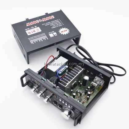 600W Power Amplifier Bluetooth speaker Insert card U disk FM radio TV computer AMPLIFIER sound system