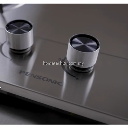 Pensonic Double Burner Stainless Steel Built-in Hob | PGH-622S