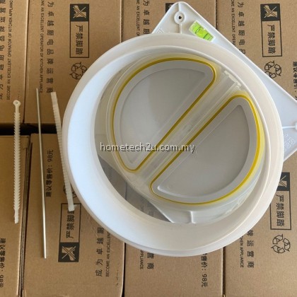 Range Hoods Check Valve 150/160/180MM Pipe Double-ended Anti Odor Control Air Outlet Fresh High Kitchen Ventilation Part
