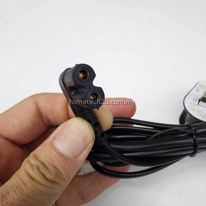 Malaysia 3 Pin Ac Cord Power Cord Cable 1.8m Figure 8 C7 L Angle For Samsung Tv, printers, cameras,ps4,ps3