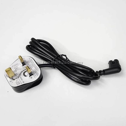 Malaysia 3 Pin Ac Cord Power Cord Cable 1.8m Figure 8 C7 L Angle For Samsung Tv, printers, cameras,ps4,ps3